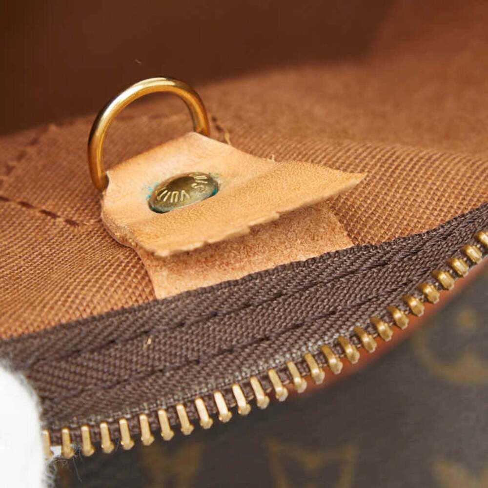 LOUIS VUITTON Brown Monogram Leather Speedy 35 Boston Bag - Picture 8 of 12